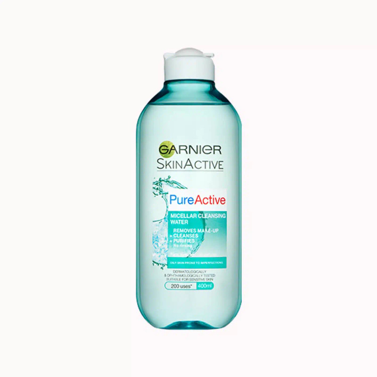 میسلار واتر پیور اکتیو گارنیر مناسب پوست مختلط و چرب