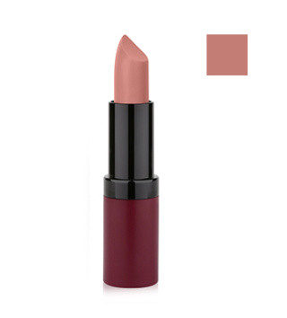 رژ لب جامد گلدن رز مدل Velvet Matte