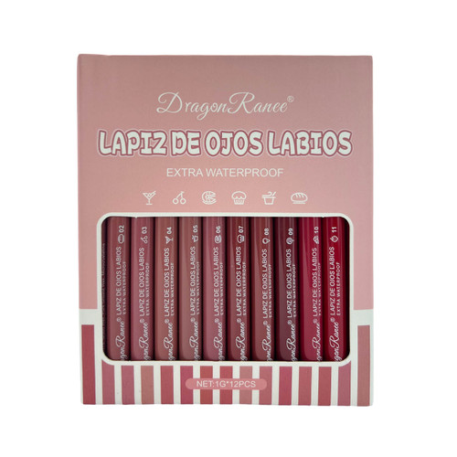 خط لب شمعی پیچی دراگون رانی