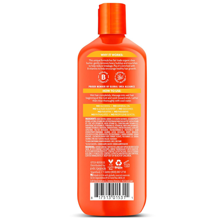 شامپو شی باتر موهای فر و مجعد کانتو Cantu Cleansing حجم 400 میلی لیتر